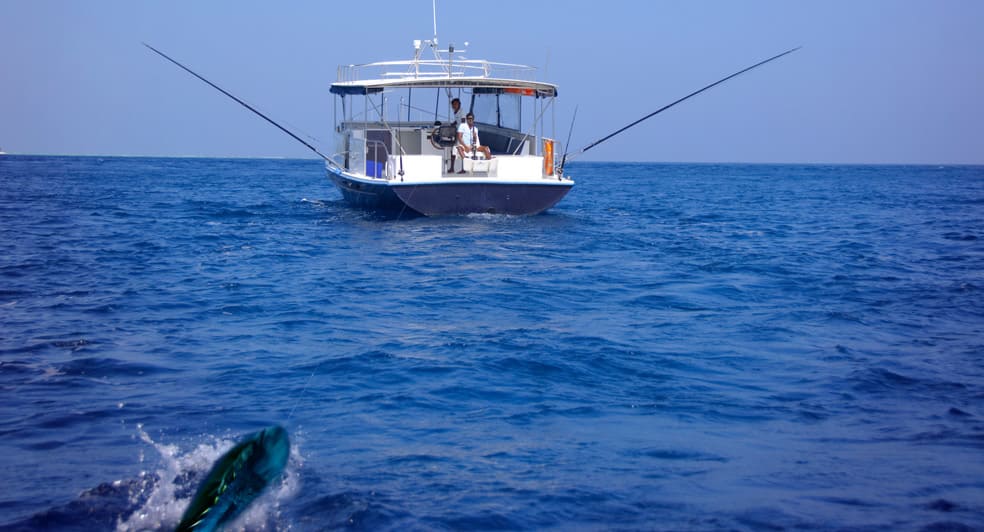 Sunset Fishing in Maldives