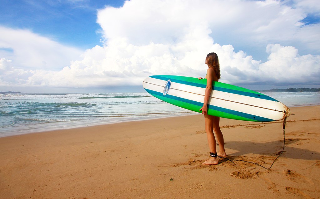 Surfing and Beaching in Sri Lanka