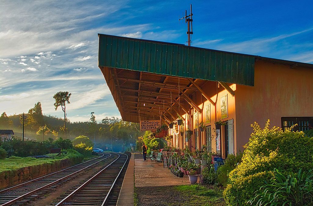 Sri Lanka from an elevated view: The Pattipola railway station