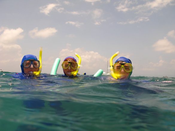 swimming