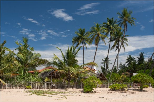 Tangalle beach scenery